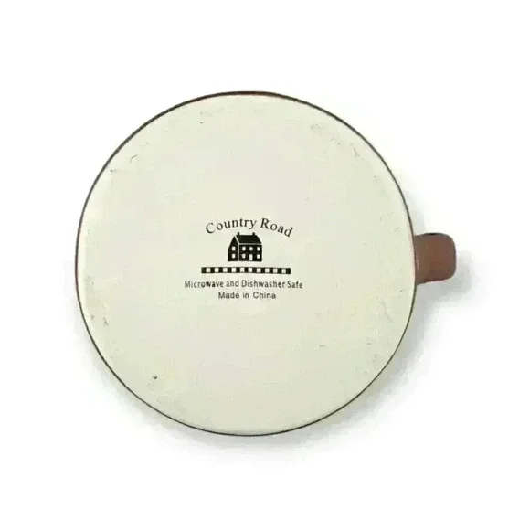 Studio Art Pottery XL Coffee Mug Cup "Naughty or Nice" Holiday Christmas Gift - Picture 6 of 6